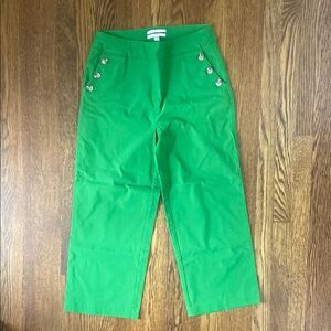 Jules & Leopold Vibrant Green Capris